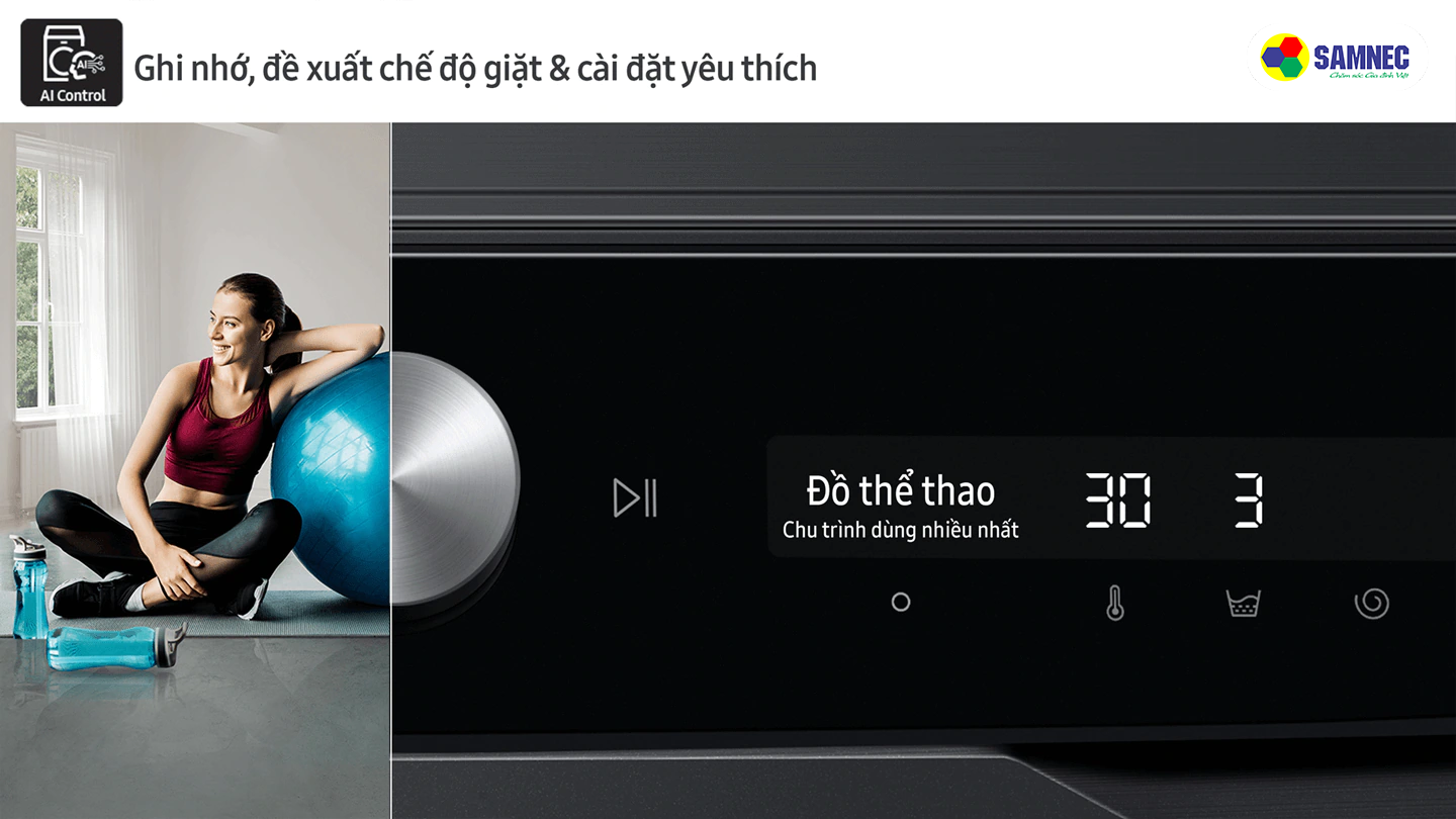 Máy giặt thông minh Samsung AI EcoBubble: Trí tuệ nhân tạo thông minh cỡ nào?
