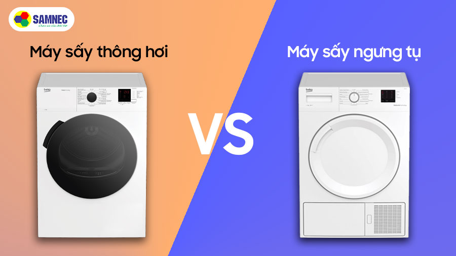 Nên mua máy sấy thông hơi hay máy sấy ngưng tụ?