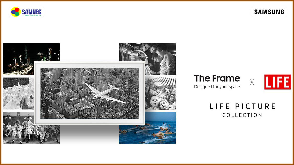 Samsung hợp tác với LIFE Picture mang bộ sưu tập đậm tính lịch sử lên Tivi The Frame