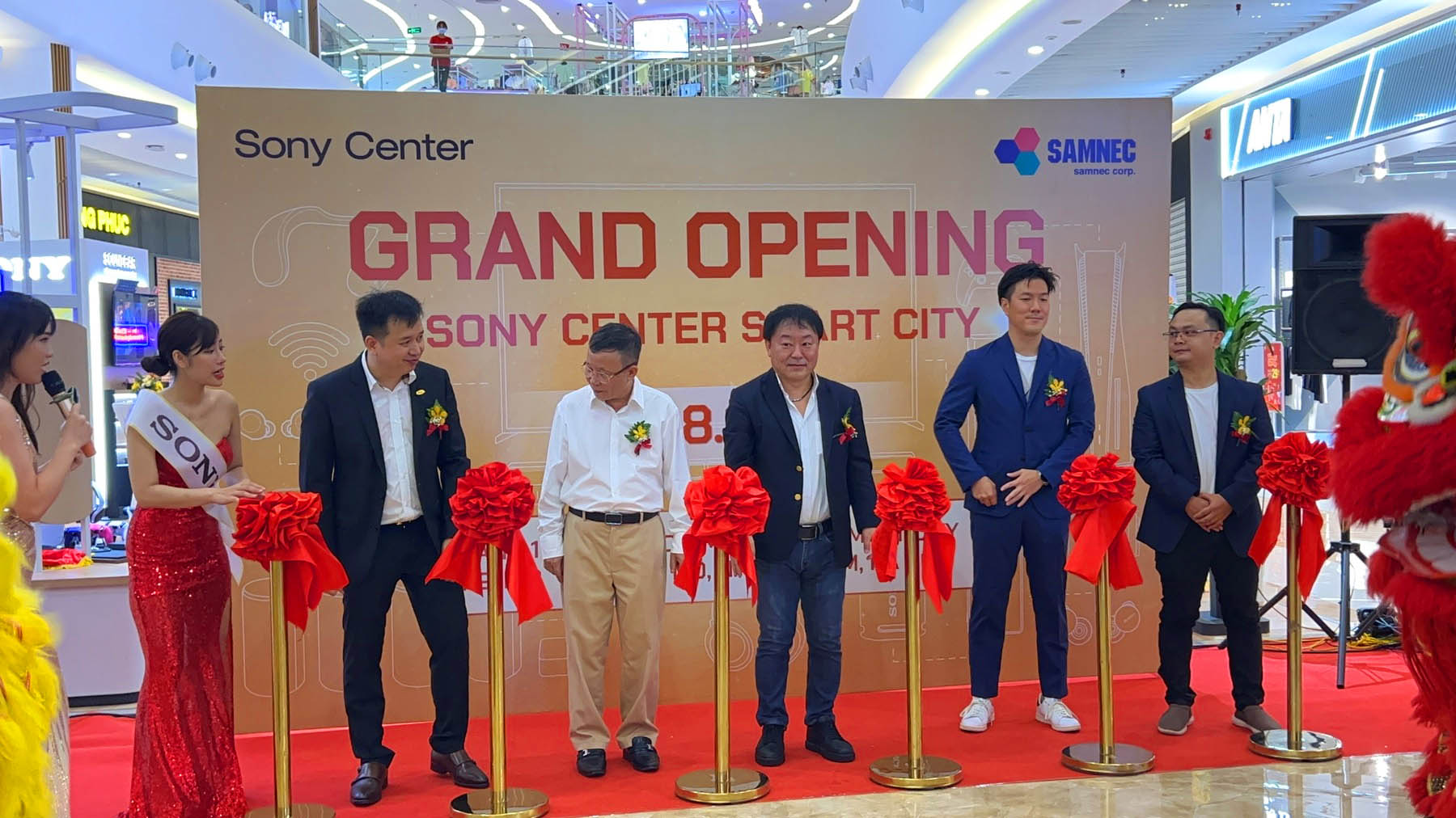 KHAI TRƯƠNG SONY CENTER THỨ 3 CỦA SAMNEC TẠI HÀ NỘI 