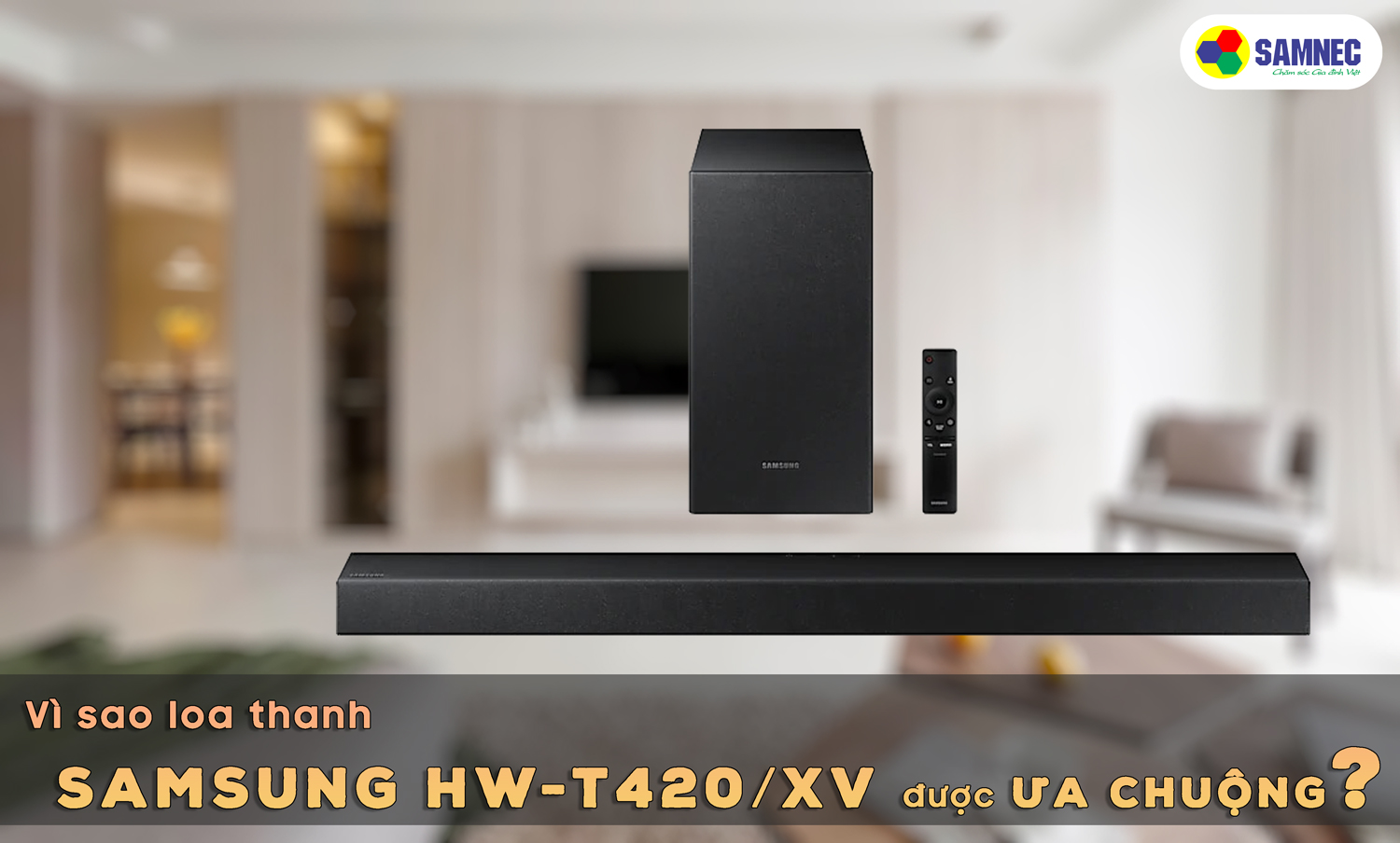 VÌ SAO LOA THANH SAMSUNG HW-T420/XV ĐƯỢC ƯA CHUỘNG?