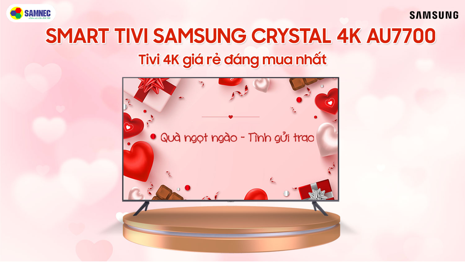 Review Smart Tivi Samsung AU7700 - Tivi 4K giá rẻ đáng mua năm 2023