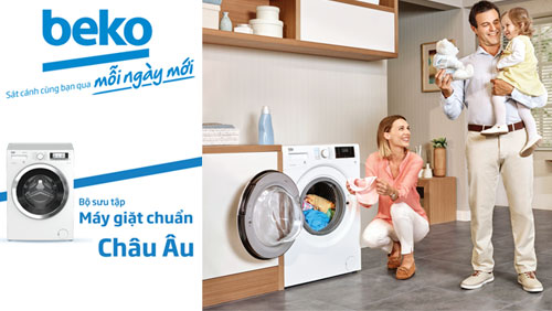 Máy giặt Beko máy giặt chuẩn Châu Âu