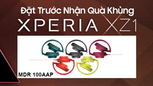 Chương trình đặt Xperia XZ1 nhận quà giá trị
