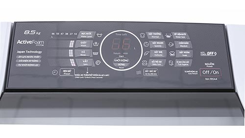 Tìm hiểu chức năng bảng điều khiển dòng máy giặt Panasonic A4HRV