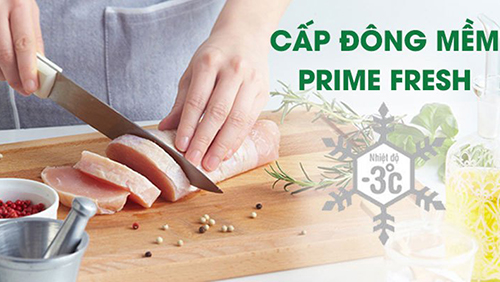 Sắm tủ lạnh ngăn đông mềm, nên chọn Prime Fresh -3 độ C của Panasonic