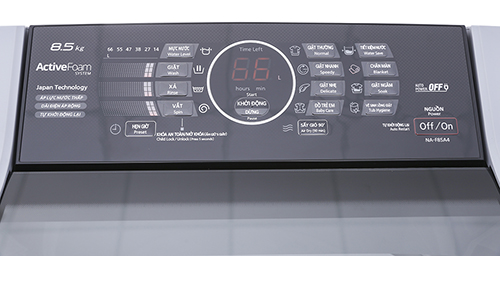Hướng dẫn sử dụng bảng điều khiển máy giặt Panasonic dòng A4GRV