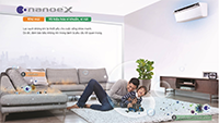 Công nghệ làm lạnh, khử mùi trên điều hòa Panasonic